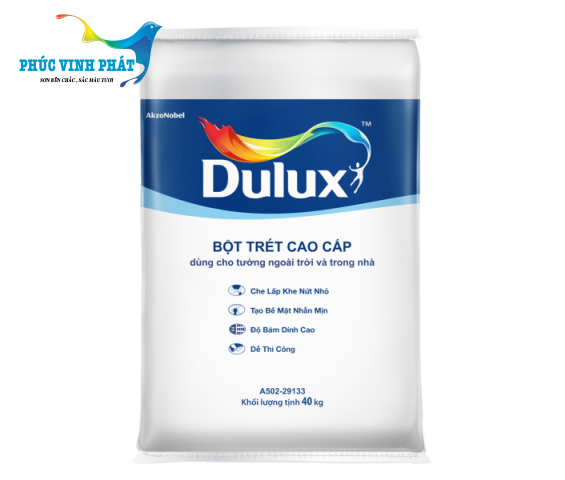 Bột trét tường nội ngoại thất Dulux