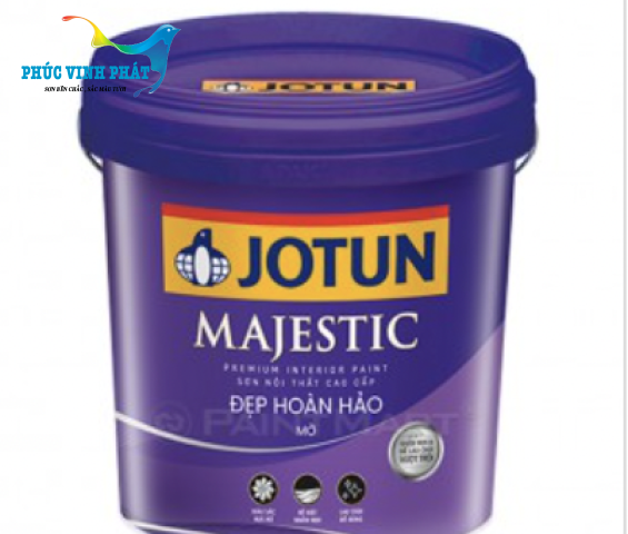 Sơn nội thất Jotun Majestic Đẹp Hoàn Hảo Mờ