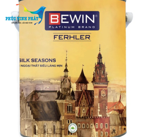 Sơn ngoại thất bóng mờ cao cấp bền đẹp BEWIN - Ferhler SILK SEASONS