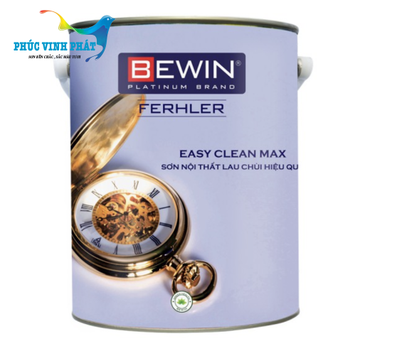 Sơn nội thất cao cấp lau chùi hiệu quả BEWIN - Ferhler EASY CLEAN MAX