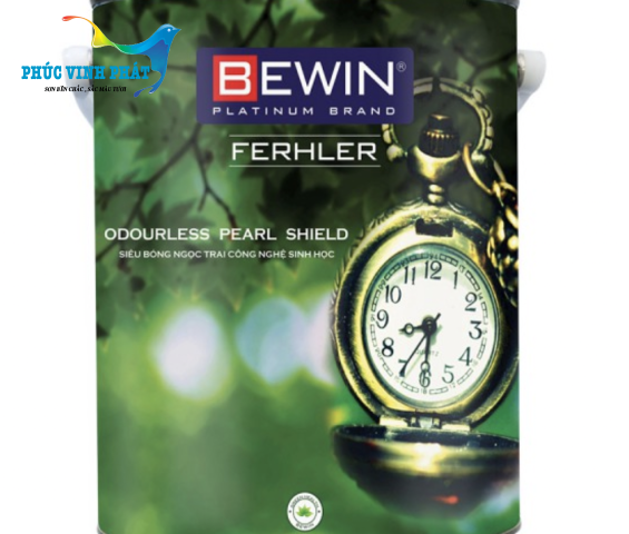 Sơn siêu bóng ngọc trai công nghệ sinh học BEWIN - Ferhler ODOURLESS PEARL SHIELD