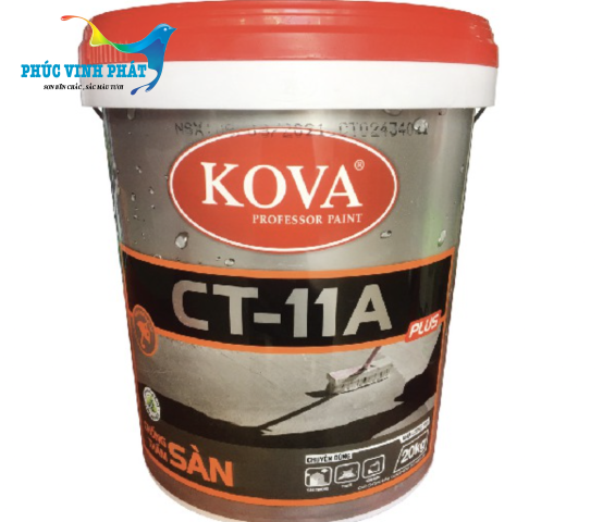 Sơn chống thấm pha xi măng KOVA CT 11A Sàn