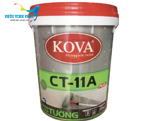 Sơn chống thấm pha xi măng KOVA CT 11A Tường