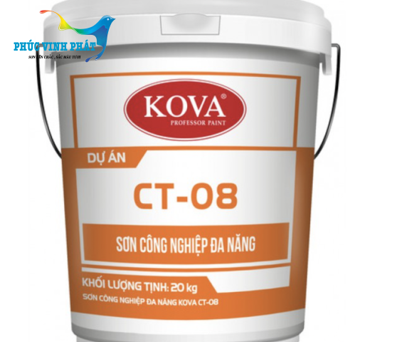 Sơn công nghiệp đa năng Kova CT-08 nhám