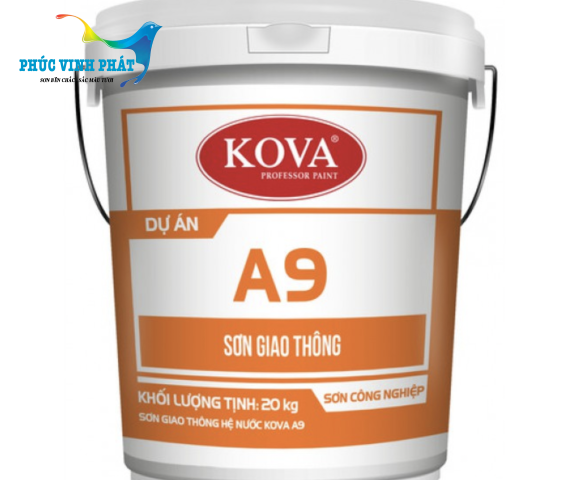 Sơn giao thông hệ nước Kova A9