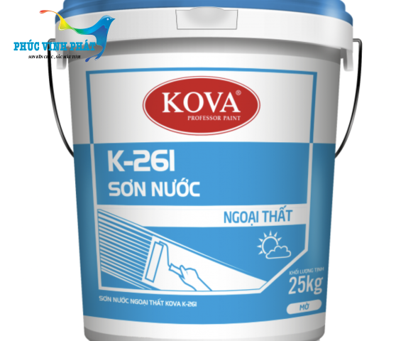 Sơn ngoại thất không bóng Kova K261