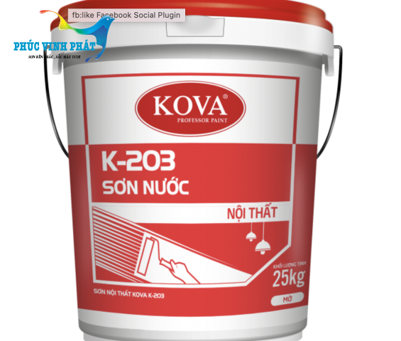 Sơn nước nội thất không bóng KOVA K-203
