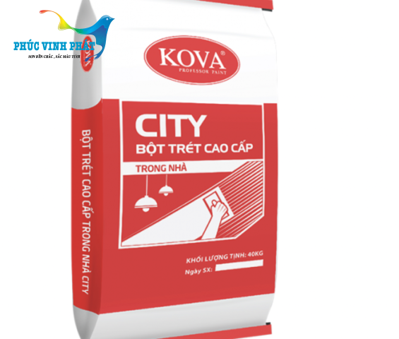 Bột trét tường nội thất Kova City
