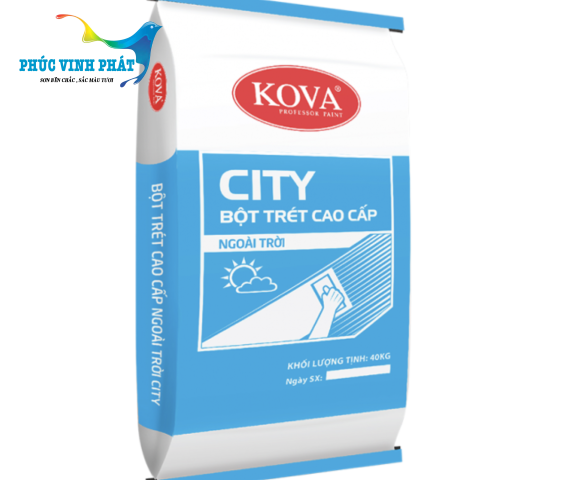 Bột trét tường ngoại thất Kova Wall Putty