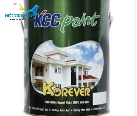 Sơn Ngoại Thất KCC Cao Cấp Mờ Korever