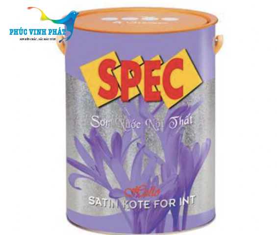 SƠN NƯỚC NỘI THẤT SPEC HELLO SATIN FOR INT