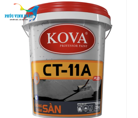 Sơn chống thấm pha xi măng KOVA CT 11A Sàn