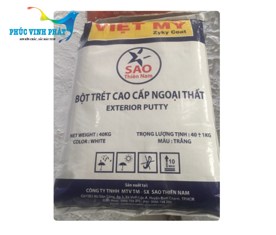 Bột Trét Tường Việt Mỹ Ngoại thất