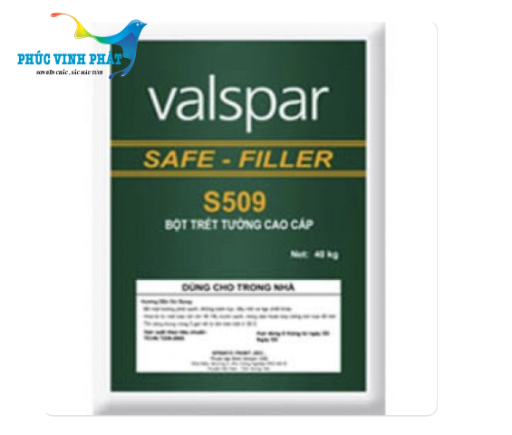 Bột trét tường nội thất Valspar Safe Filler S509