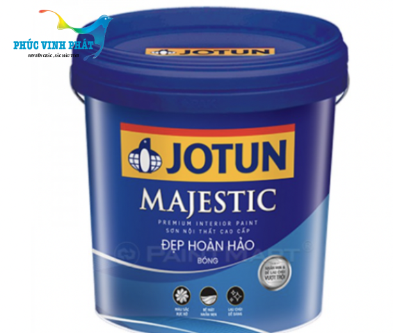 Sơn nội thất Jotun Majestic Đẹp Hoàn Hảo Bóng
