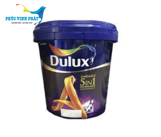 Sơn Dulux 5 trong 1 – Dulux Ambiance 66AB( siêu bóng) và 66A( bóng mờ)- thùng 15L