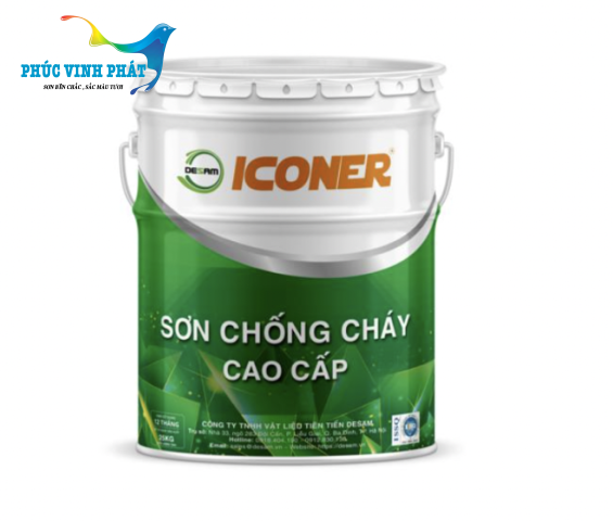 SƠN CHỐNG CHÁY THÉP ICONER GIÁ RẺ BÌNH DƯƠNG