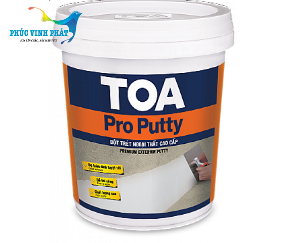 BỘT TRÉT NGOẠI THẤT CAO CẤP TOA PRO PUTTY