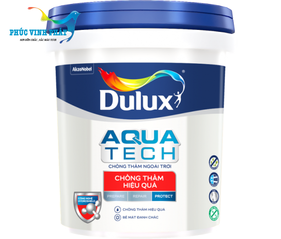 Sơn chống thấm pha xi măng Dulux Aquatech