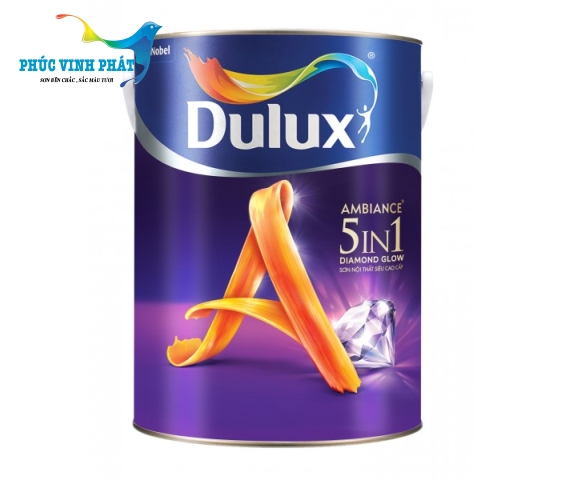 Sơn nội thất siêu cao cấp Dulux Ambiance 5 In 1 Diamond Glow Bề Mặt Bóng