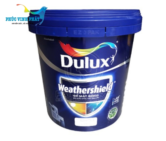 Sơn nước ngoại thất Dulux Weathershield bề mặt bóng