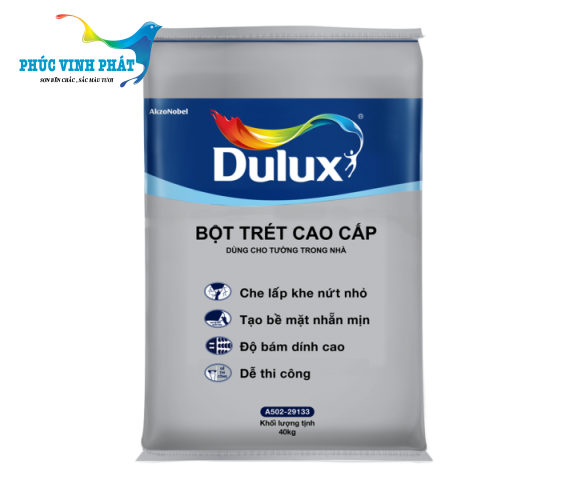 Bột trét tường cao cấp trong nhà DULUX