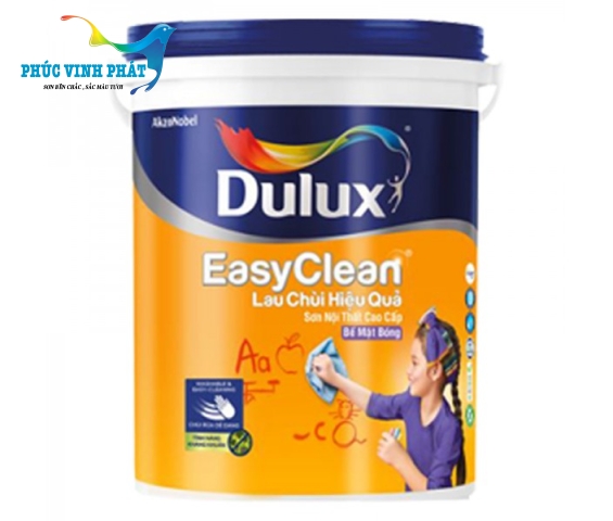 Sơn nội thất cao cấp Dulux EasyClean Lau Chùi Hiệu Quả - Bề mặt Bóng