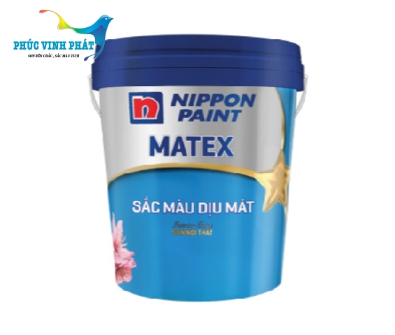 Sơn nội thất Nippon Matex Sắc Màu Dịu Mát