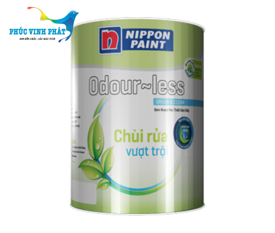 Sơn nội thất Nippon Odour-Less Chùi Rửa Vượt Trội