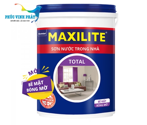 Sơn nước trong nhà MAILITE TOTAL Bề mặt Bóng Mờ 30CB