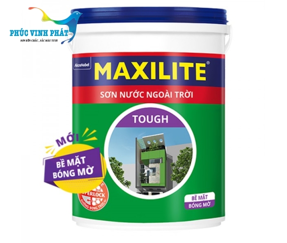 Sơn nước ngoài trời MAXILITE TOUGH Bề mặt Bóng mờ 28CB