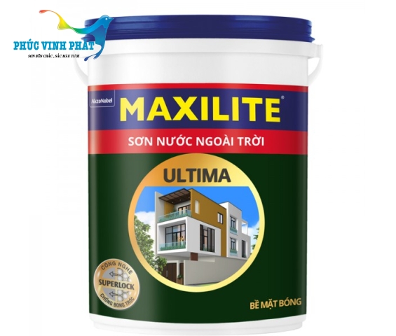 Sơn nước ngoài trời MAXILITE ULTIMA Bề mặt Bóng LU1