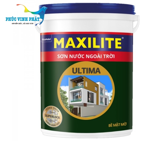Sơn nước ngoài trời MAXILITE ULTIMA Bề mặt mờ LU2